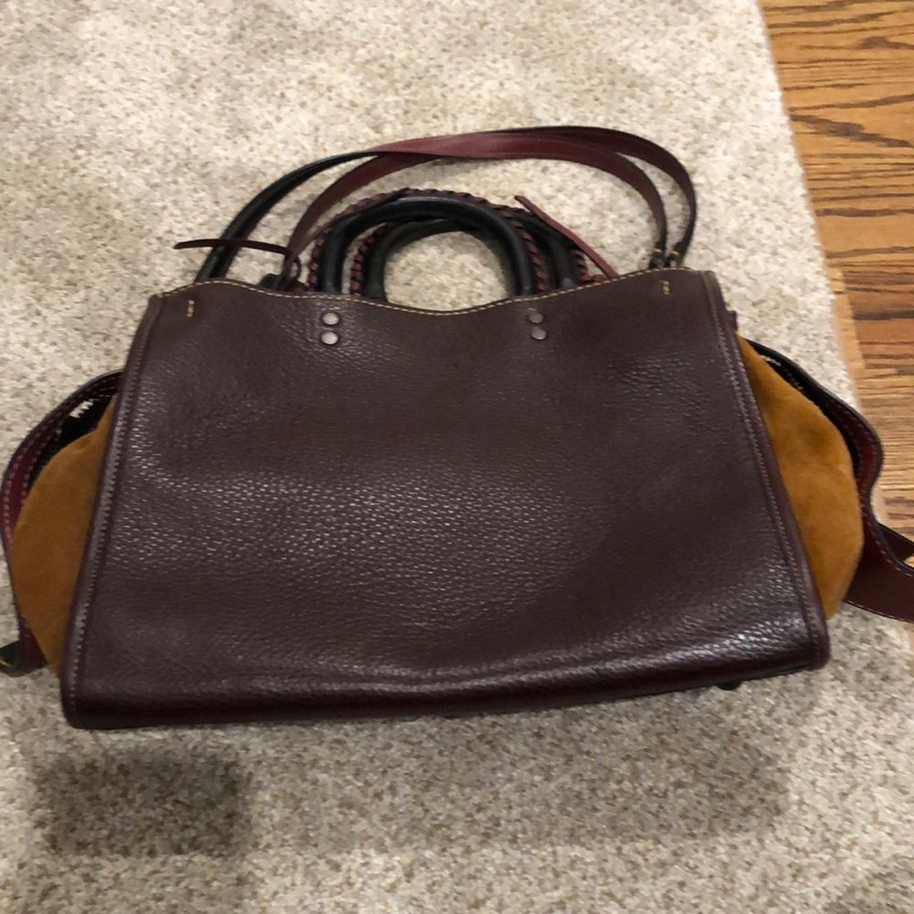 Brown leather Coach Bag